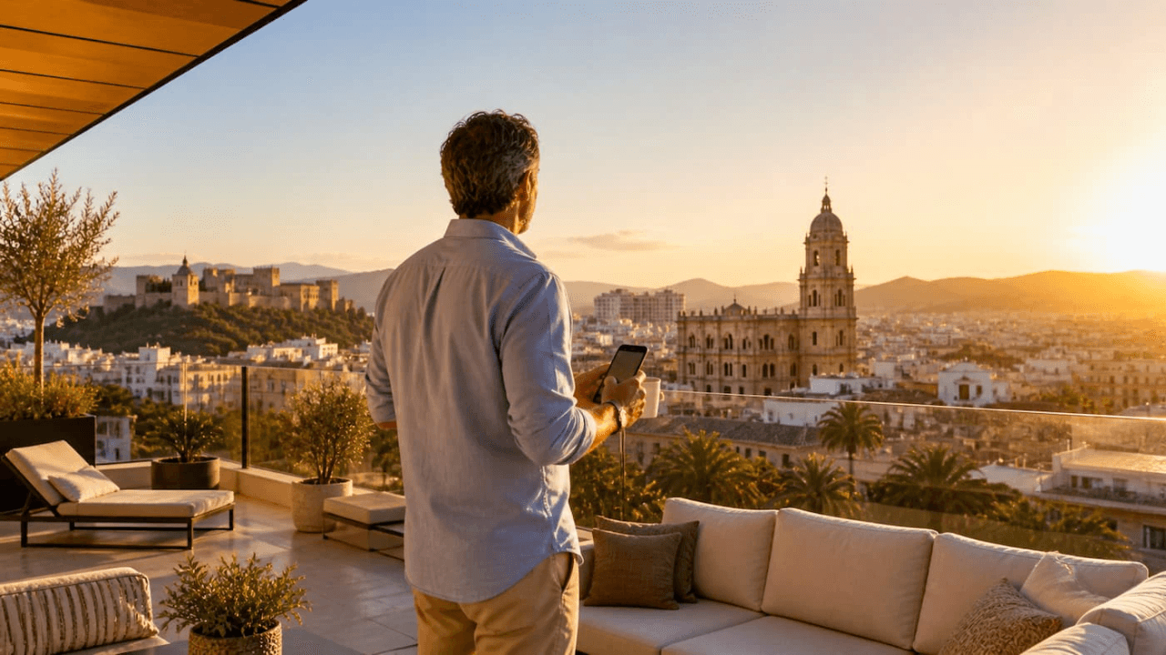 How do free appraisal services work in Málaga?