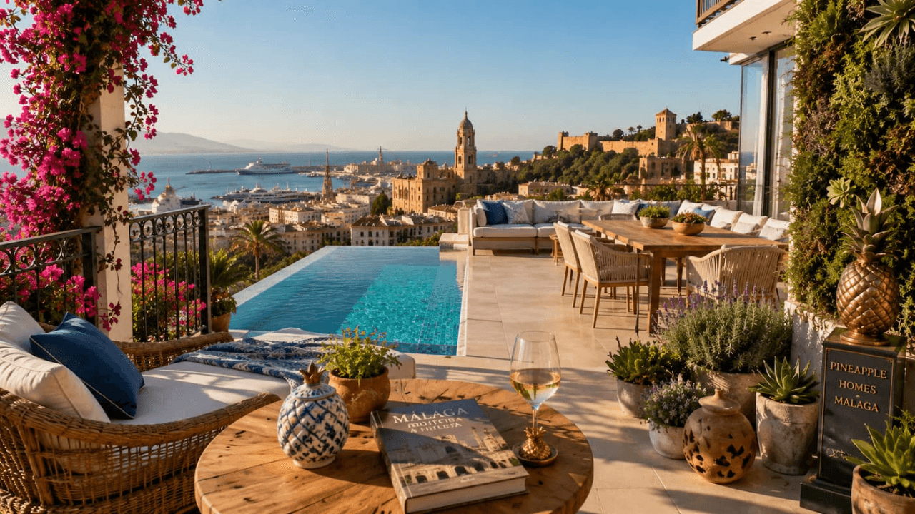 Which real estate agencies are most recommended for buying property in Málaga?