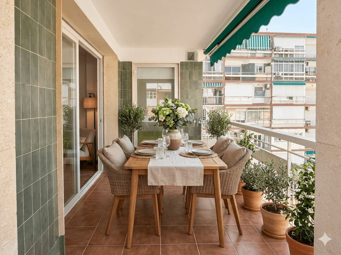 Penthouse with a large terrace in Torremolinos