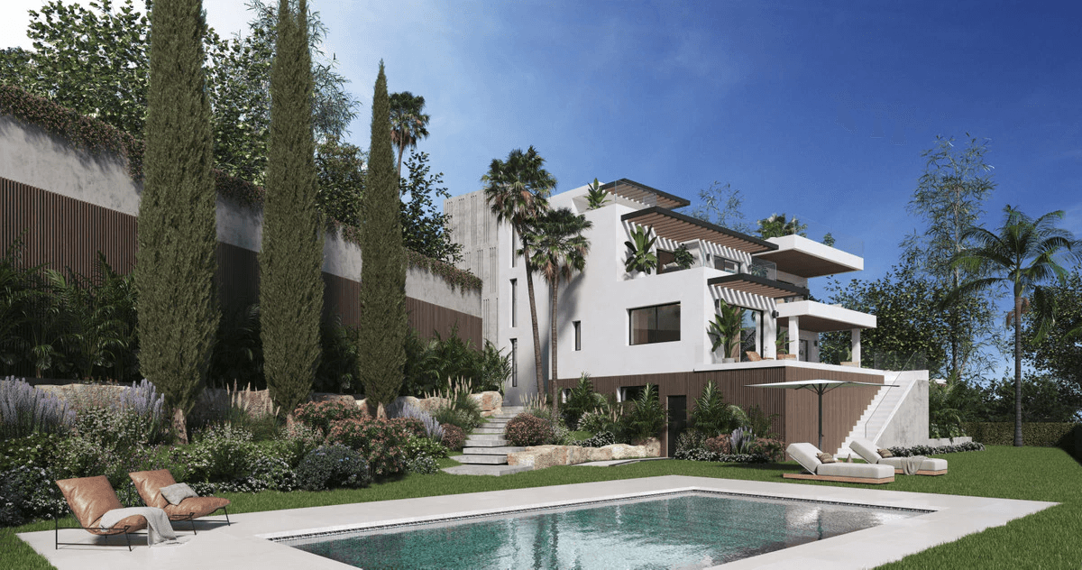 Tofamilieshus til salg i Benalmadena