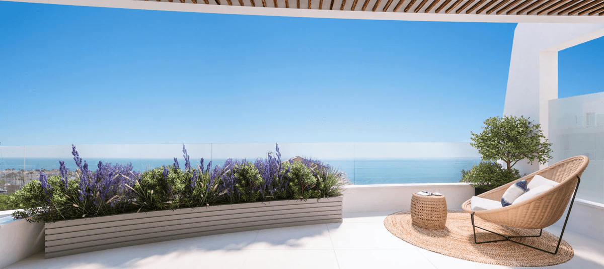 Penthouse til salg i Benalmadena