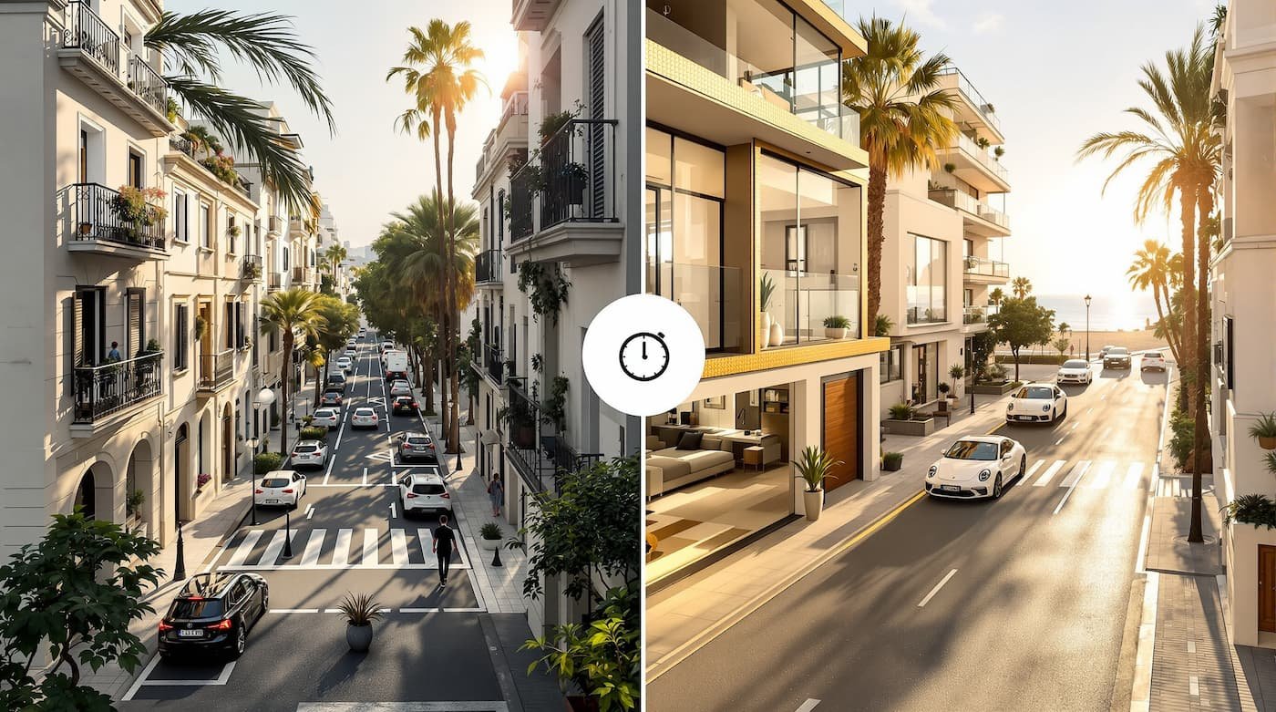 ¿Cuánto te cuesta “vivir cerca del centro”? El impuesto invisible de los 15 minutos en Málaga