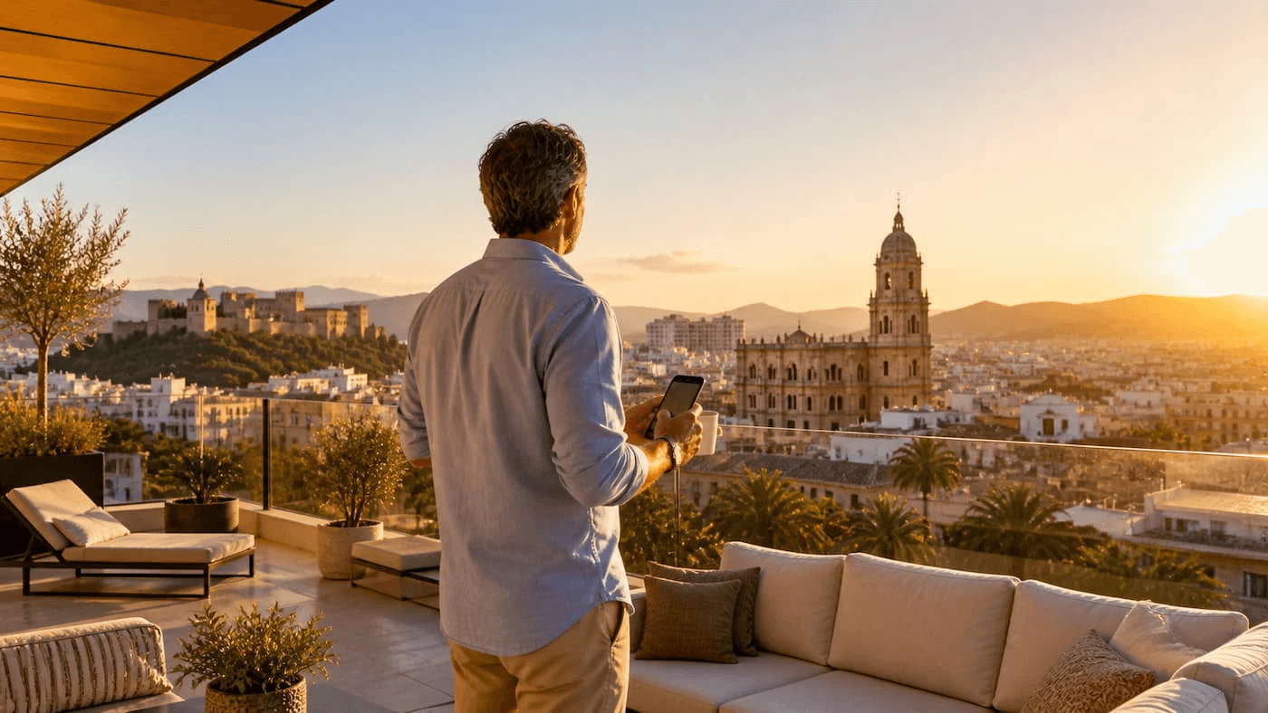 How do free appraisal services work in Málaga?